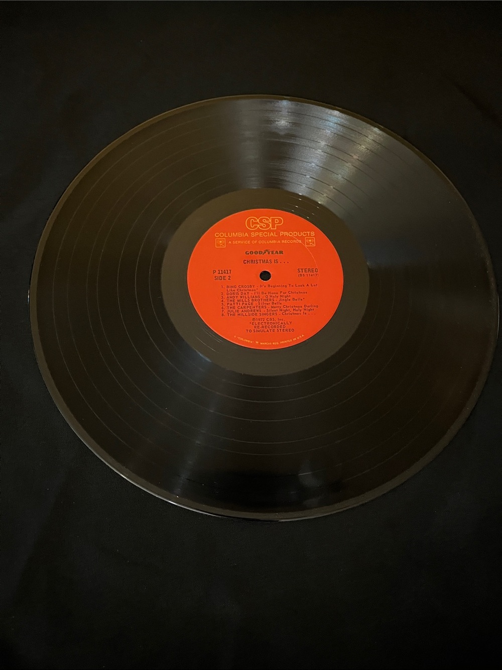 "Christmas Is..." Vintage Holiday Vinyl Album - Picture 7 of 8